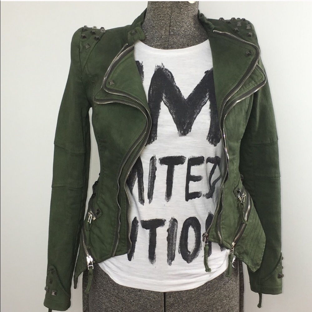 Lookbook Store Fatigue Moto Blazer Jacket
